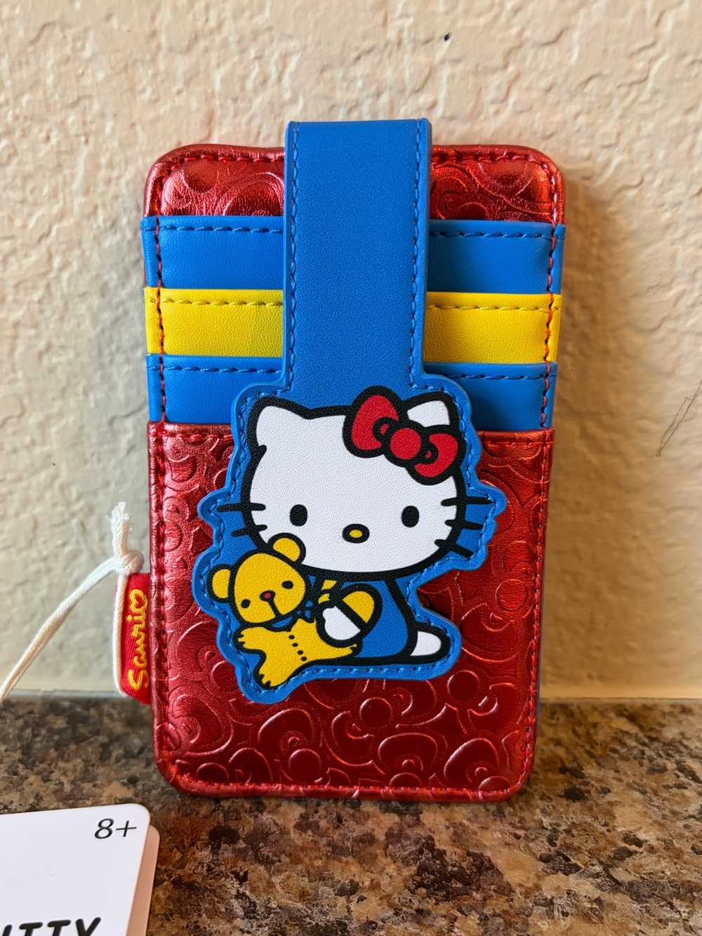 ❤️LF Sanrio Hello Kitty 50th Anniversary Metallic Cardholder